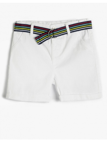 koton shorts belt detailed pocket cotton waist adjustable σε προσφορά
