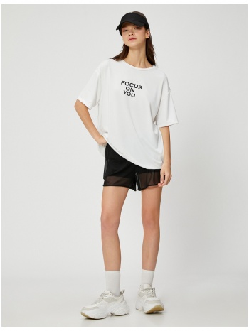 koton oversize sports t-shirt printed σε προσφορά