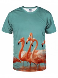 aloha from deer unisex`s flamingos t-shirt tsh afd125