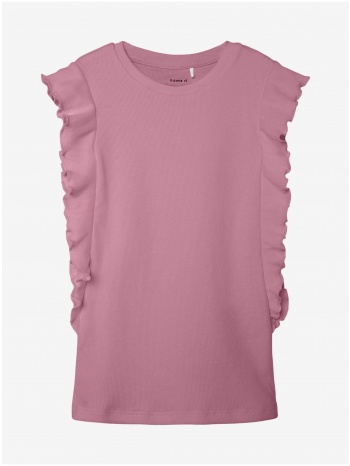 pink girl t-shirt name it heniz - girls σε προσφορά