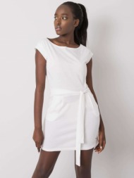 you don`t know me. white dress with tie