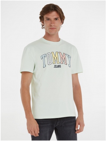 menthol mens t-shirt tommy jeans college pop tommy tee - men σε προσφορά