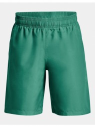under armour shorts ua woven graphic shorts-grn - boys