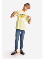 volcano kids`s regular t-shirt t-fonter junior b02412-s22 seledyne