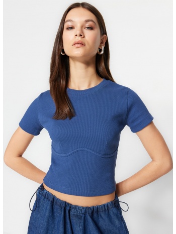 trendyol blouse - navy blue - regular fit σε προσφορά