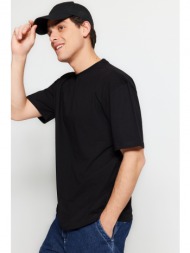 trendyol t-shirt - black - regular fit