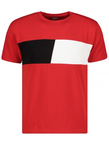 basic red men`s t-shirt dstreet σε προσφορά