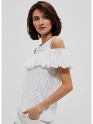 cold blouse with frills