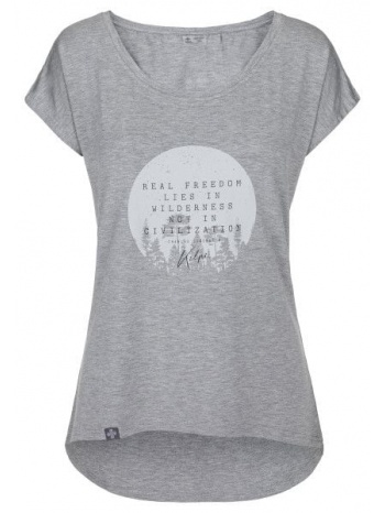women`s short sleeve t-shirt kilpi roisin-w light grey σε προσφορά