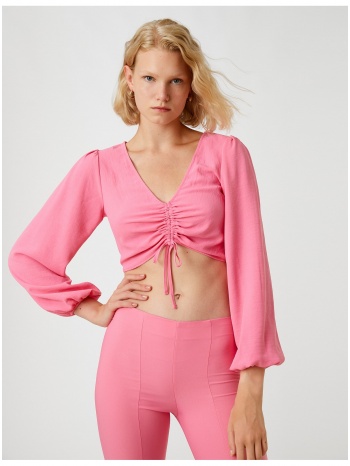 koton blouse - pink - regular fit σε προσφορά