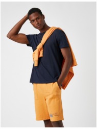 koton shorts - orange - normal waist