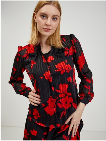 red-black women`s floral blouse orsay - ladies σε προσφορά