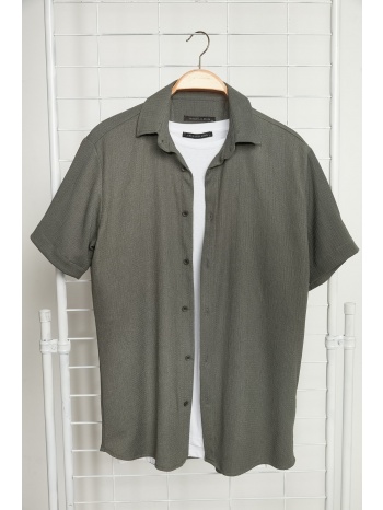 trendyol shirt - khaki - regular fit σε προσφορά