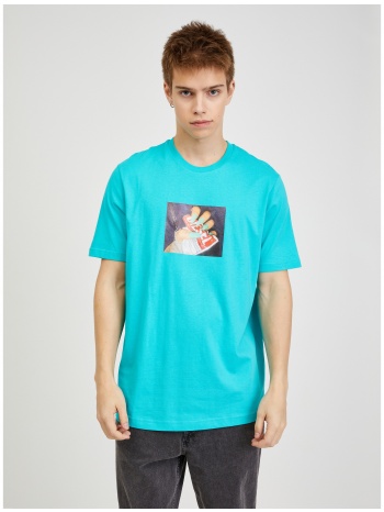turquoise men`s t-shirt diesel - men σε προσφορά