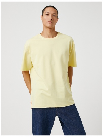 koton t-shirt - yellow - regular fit σε προσφορά