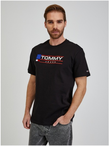 black men`s t-shirt tommy jeans - men`s σε προσφορά