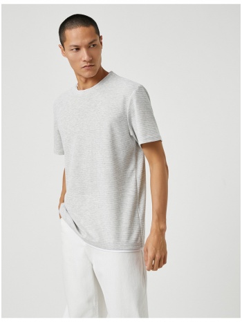 koton t-shirt - gray - regular fit σε προσφορά