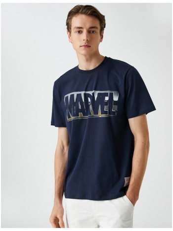 koton t-shirt - navy blue - regular fit σε προσφορά
