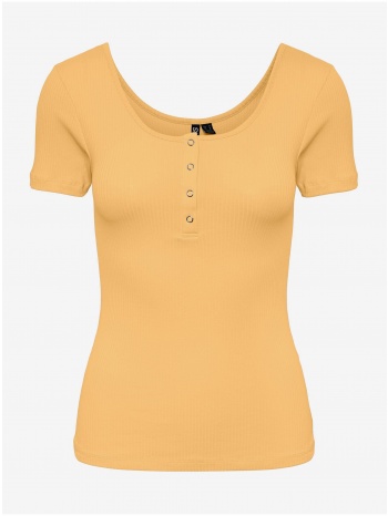 yellow women t-shirt pieces kitte - women