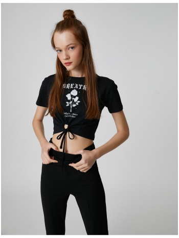 koton t-shirt - black - regular fit σε προσφορά