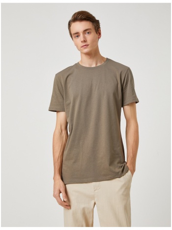 koton t-shirt - khaki - regular fit σε προσφορά