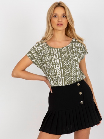women`s blouse with short sleeves sublevel - multicolored σε προσφορά