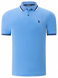 t8594 dewberry mens t-shirt-straight light blue