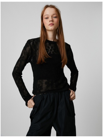 koton sweater - black - regular fit σε προσφορά