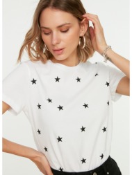 γυναικεία μπλούζα trendyol star printed