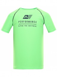 men`s functional t-shirt with cool-dry alpine pro panther neon green gecko