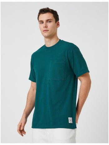 koton t-shirt - green - regular fit σε προσφορά