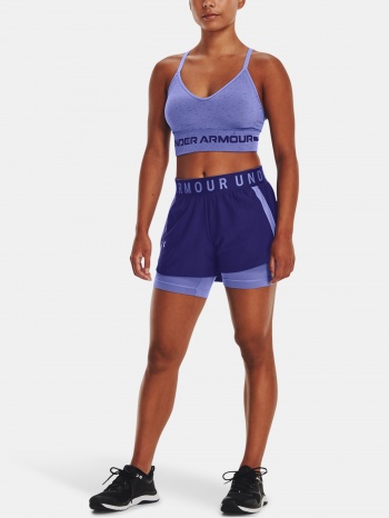 under armour shorts play up 2-in-1 shorts -blu - women σε προσφορά