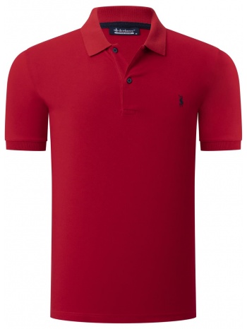 t8561 dewberry mens tshirt-plain red σε προσφορά