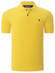 t8561 dewberry mens tshirt-plain yellow