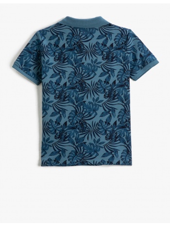 koton polo t-shirt - navy blue - regular fit σε προσφορά