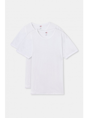 dagi t-shirt - white - regular fit σε προσφορά