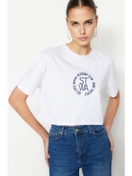 trendyol t-shirt - white - regular fit