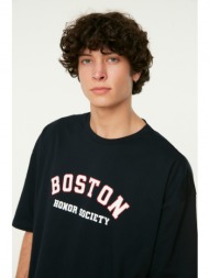 ανδρικό t-shirt trendyol boston