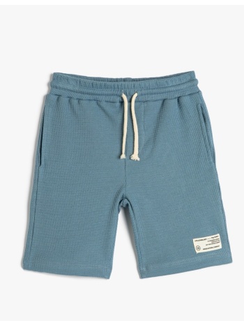 koton shorts - blue - normal waist
