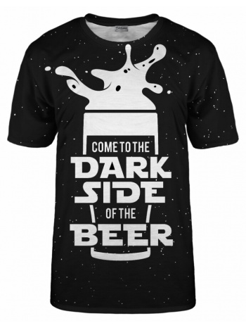 bittersweet paris unisex`s dark side of the beer t-shirt σε προσφορά