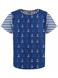 mr. gugu & miss go kids`s t-shirt kts-p1632 navy blue