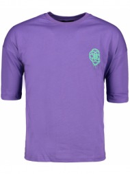 trendyol t-shirt - purple - oversize