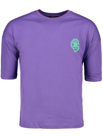 trendyol t-shirt - purple - oversize σε προσφορά