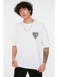 trendyol t-shirt - white - oversize
