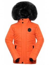 kids jacket with membrane ptx alpine pro molido spicy orange