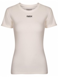 women`s t-shirt nax nax navafa crème variant pa
