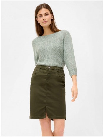 khaki short sheath skirt orsay - women σε προσφορά