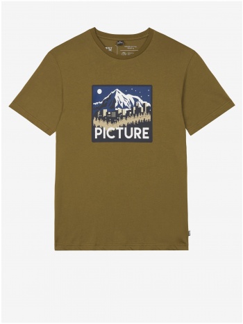 khaki men`s t-shirt picture - men σε προσφορά