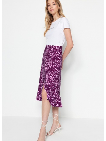 trendyol skirt - purple - midi