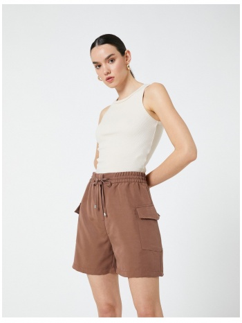 koton shorts - brown - normal waist σε προσφορά